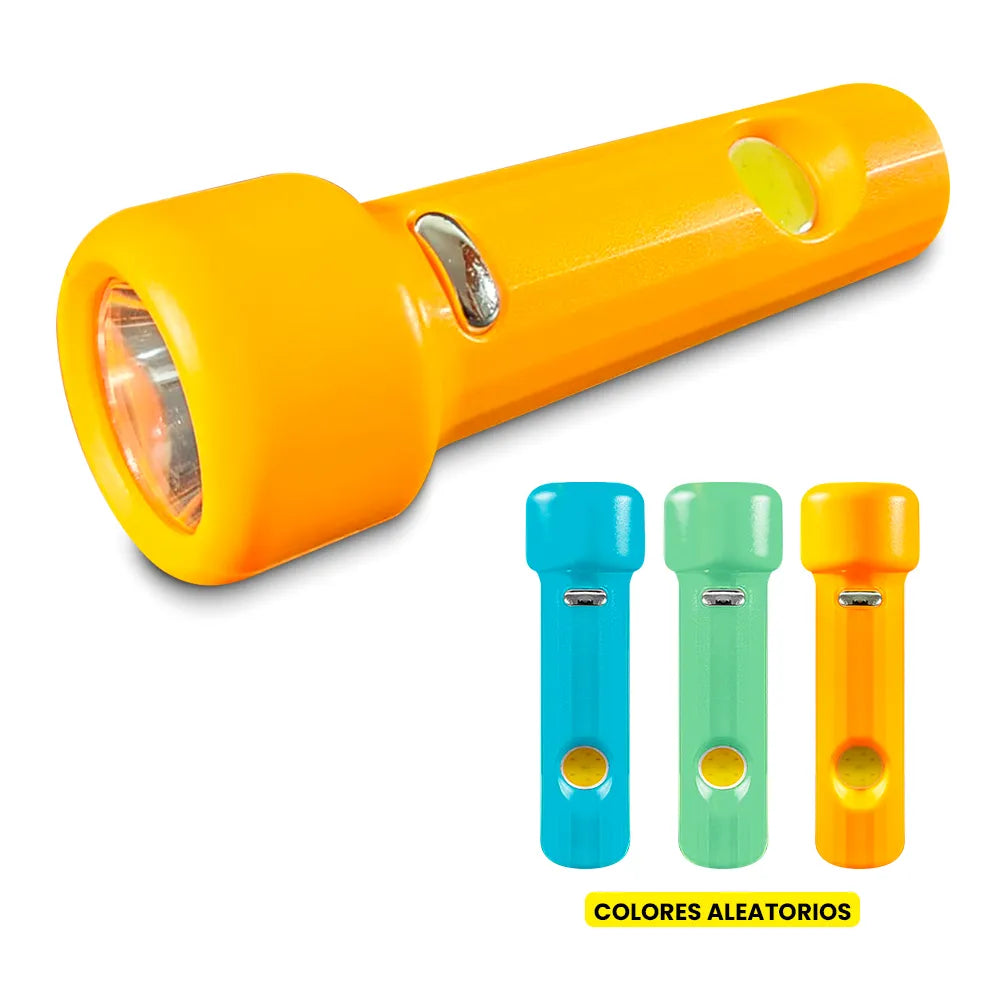 Linterna Portátil Emergencia Camping LED Dual Recargable USB