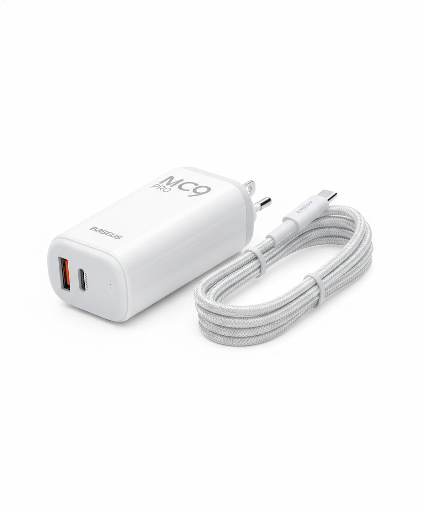 CARGADOR SUPER CARGA RÁPIDA 65W ⚡🔥