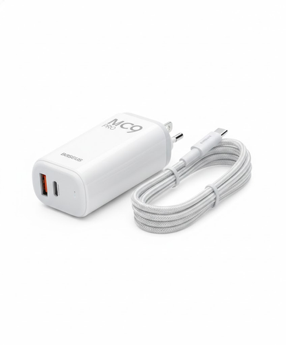 CARGADOR SUPER CARGA RÁPIDA 65W ⚡🔥