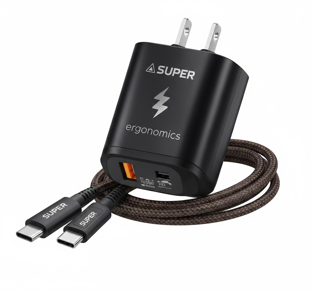 CARGADOR SUPER CARGA RÁPIDA 50W ⚡