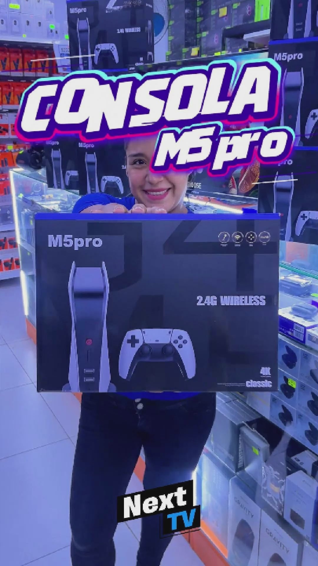 CONSOLA DE JUEGOS M5 PRO