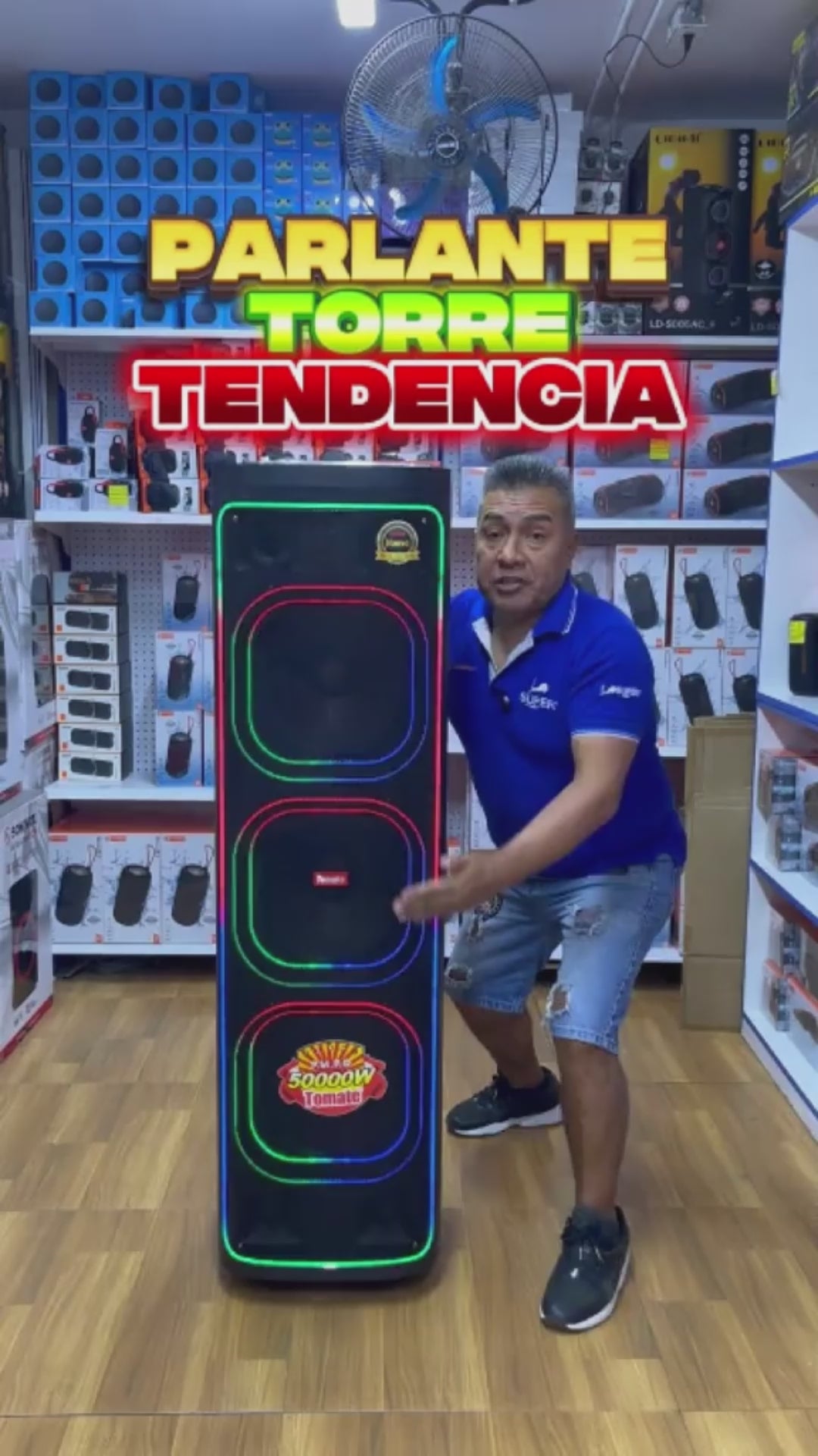 PARLANTE TOMATE 120W