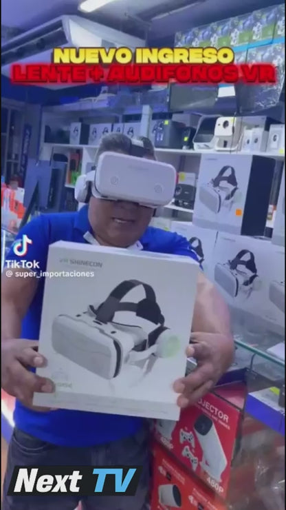 LENTES DE REALIDAD VIRTUAL VR SHINECON  🥽