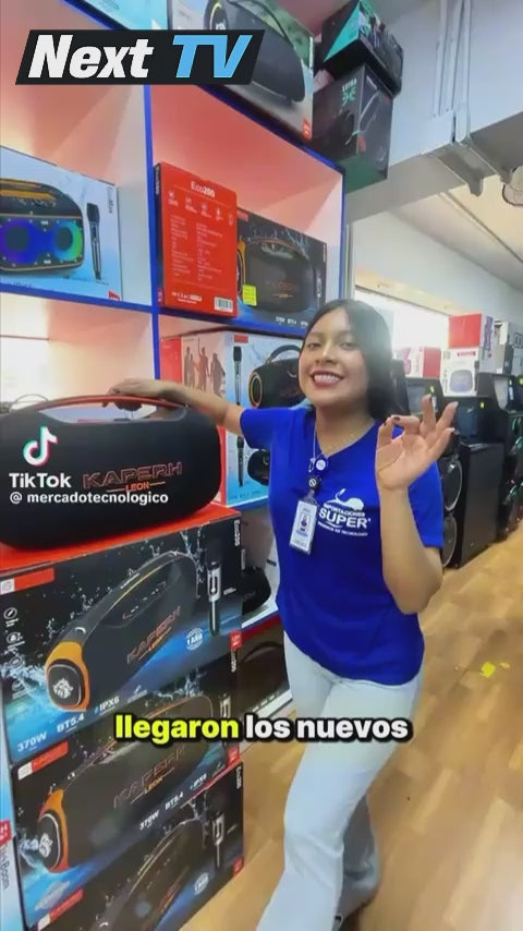 Parlante Darkboom – 360W reales, súper impermeable y listo para la fiesta