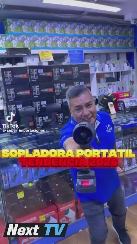 SOPLADOR PORTÁTIL 💨