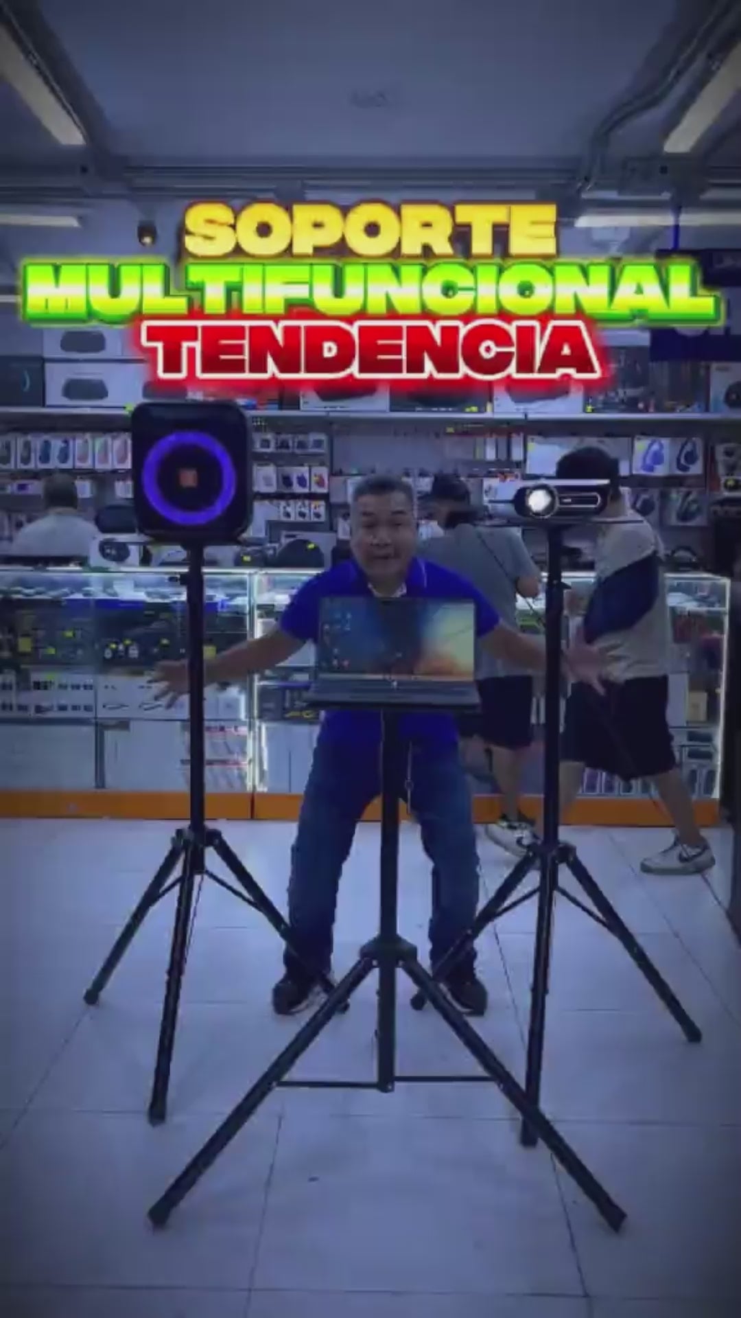 TRÍPODE MULTIFUNCIONAL