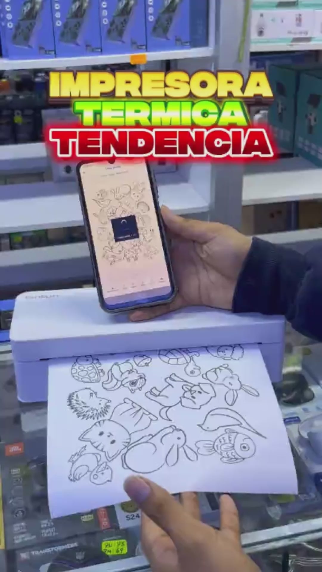 IMPRESORA TÉRMICA A4 PORTÁTIL