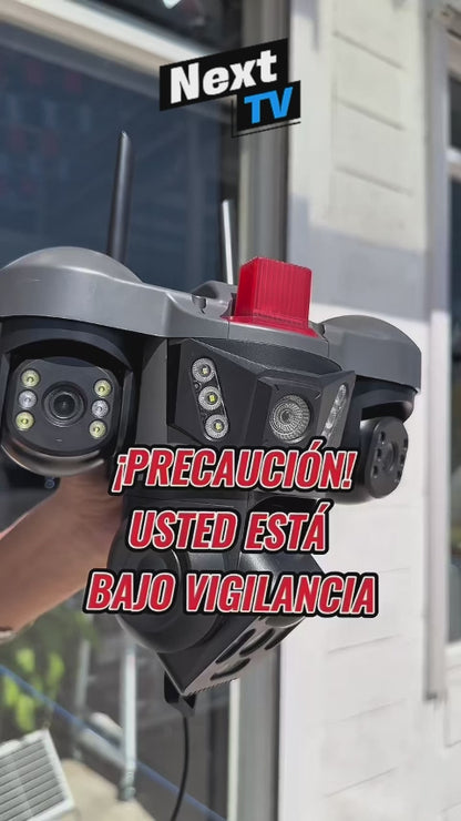 CÁMARA DE SEGURIDAD V380 CON PANEL SOLAR