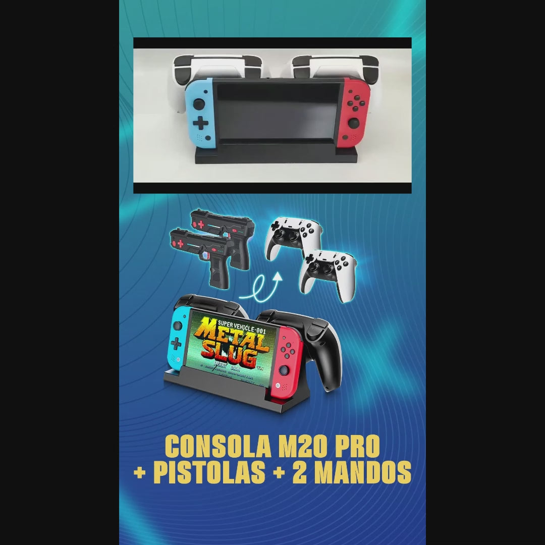 Consola de Juego M20 Pro + Pistolas