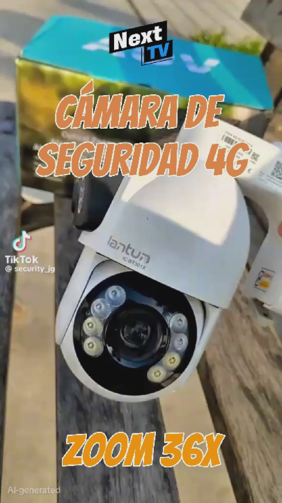 CÁMARA DE SEGURIDAD 4G