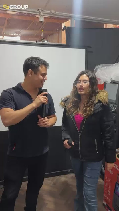 Parlante 12.5” con Pantalla Touch y Android – Karaoke, apps y sonido potente en un solo equipo