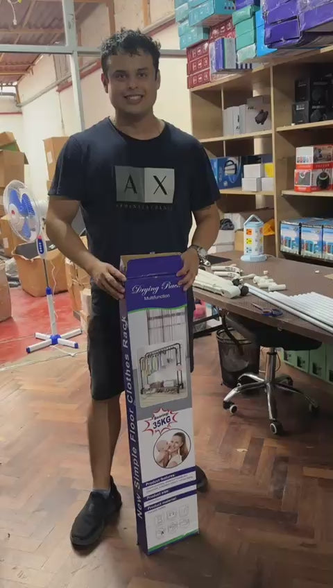 PERCHERO DOBLE VARILLA