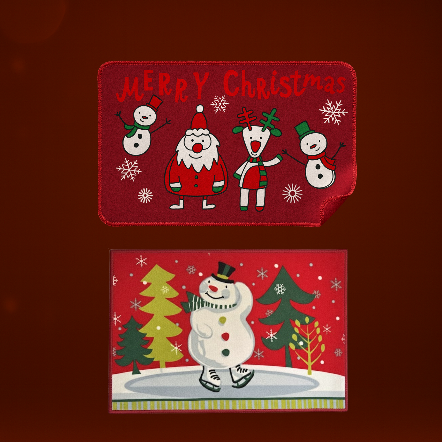 Alfombra Navideña Antideslizante