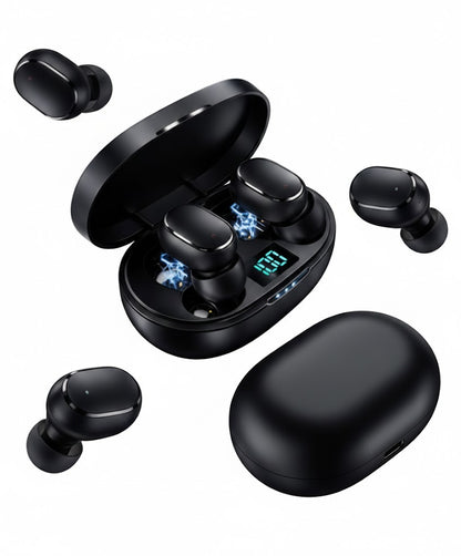 Audífonos Bluetooth E6S con Pantalla LED 🎧