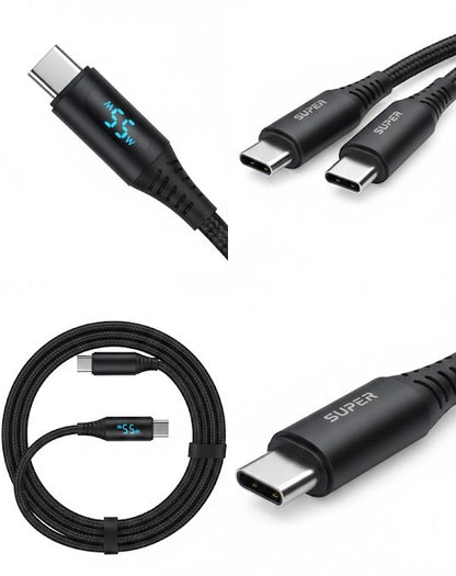 CABLE NYLON REFORZADO TYPE C ⚡