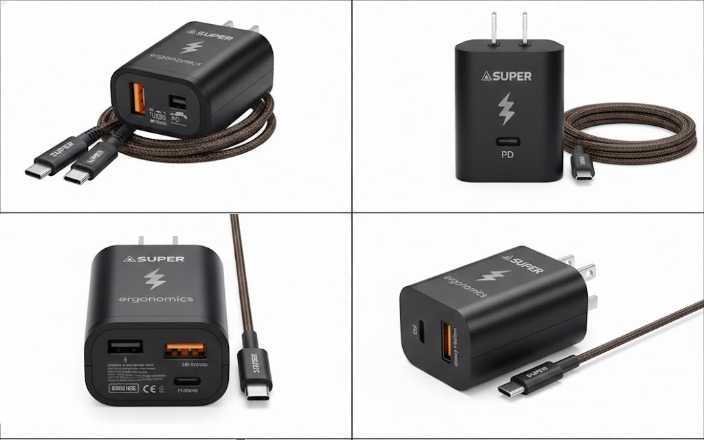 CARGADOR SUPER CARGA RÁPIDA 50W ⚡