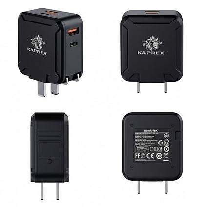 CARGADOR RETRÁCTIL PD 65W ⚡
